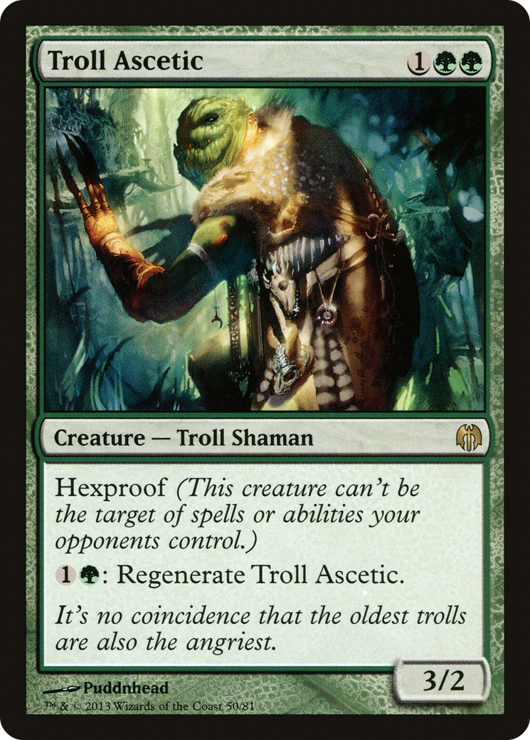 {R} Troll Ascetic [Duel Decks: Heroes vs. Monsters][DDL 050]