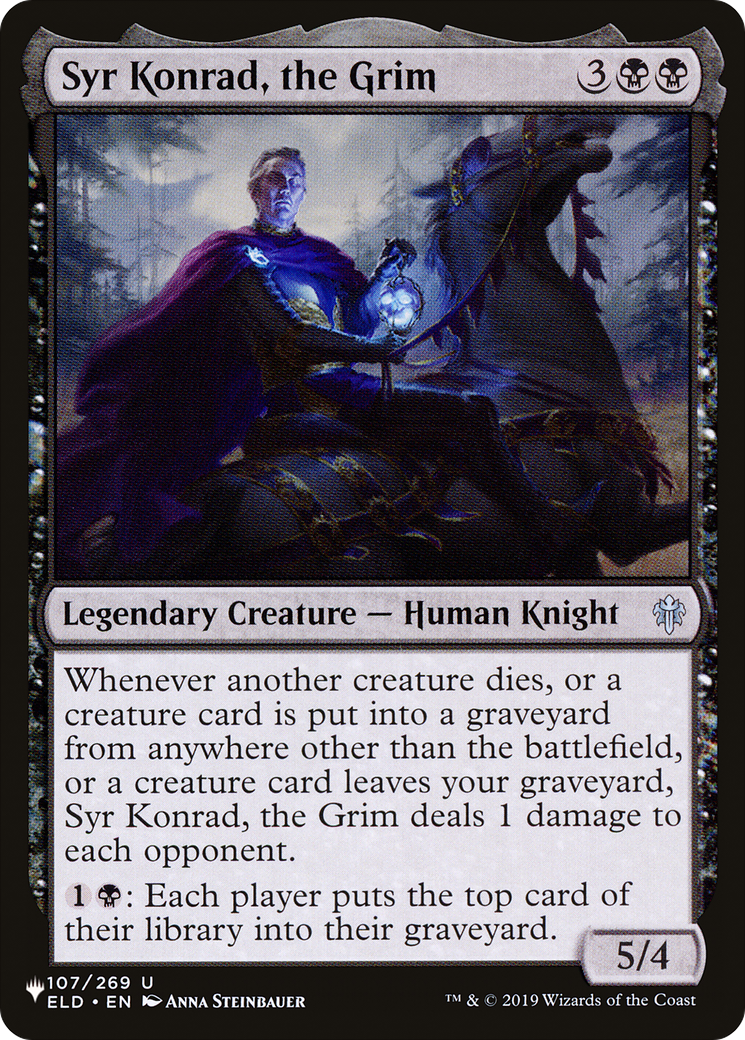 Syr Konrad, the Grim [LIST 107/269]