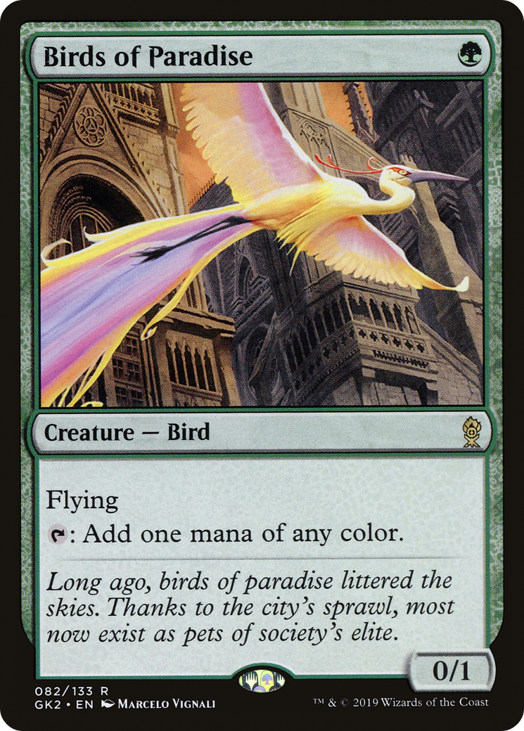 {R} Birds of Paradise [Ravnica Allegiance Guild Kit][GK2 082]