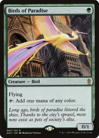 {R} Birds of Paradise [Ravnica Allegiance Guild Kit][GK2 082]