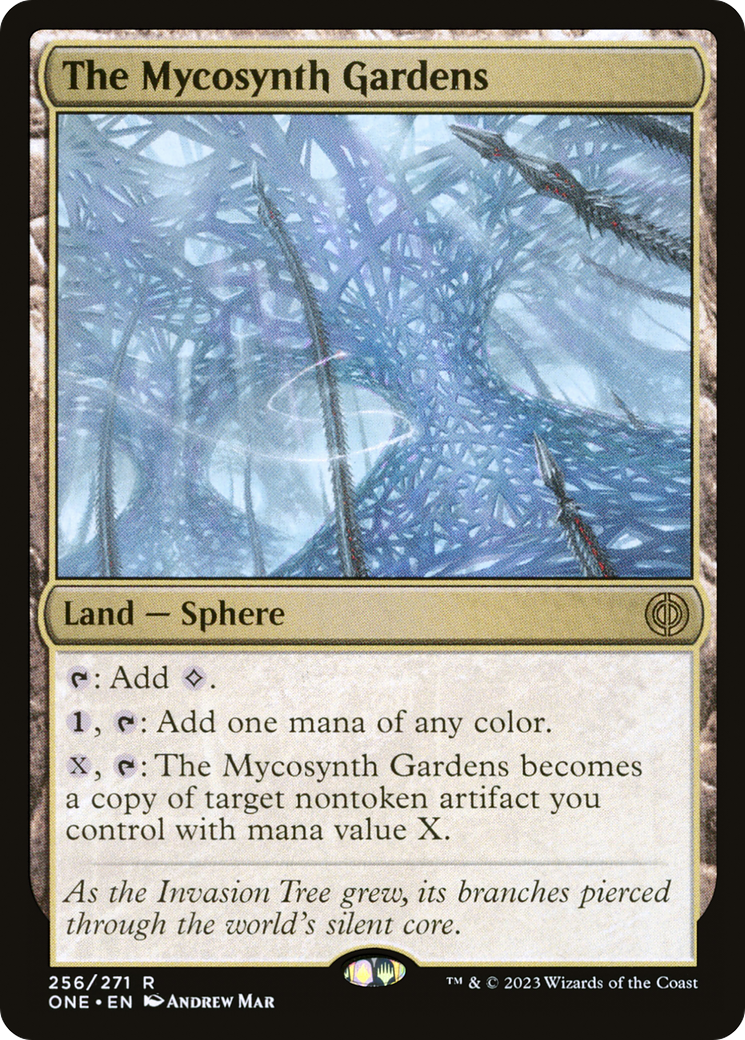 {R} The Mycosynth Gardens [Phyrexia: All Will Be One][ONE 256]