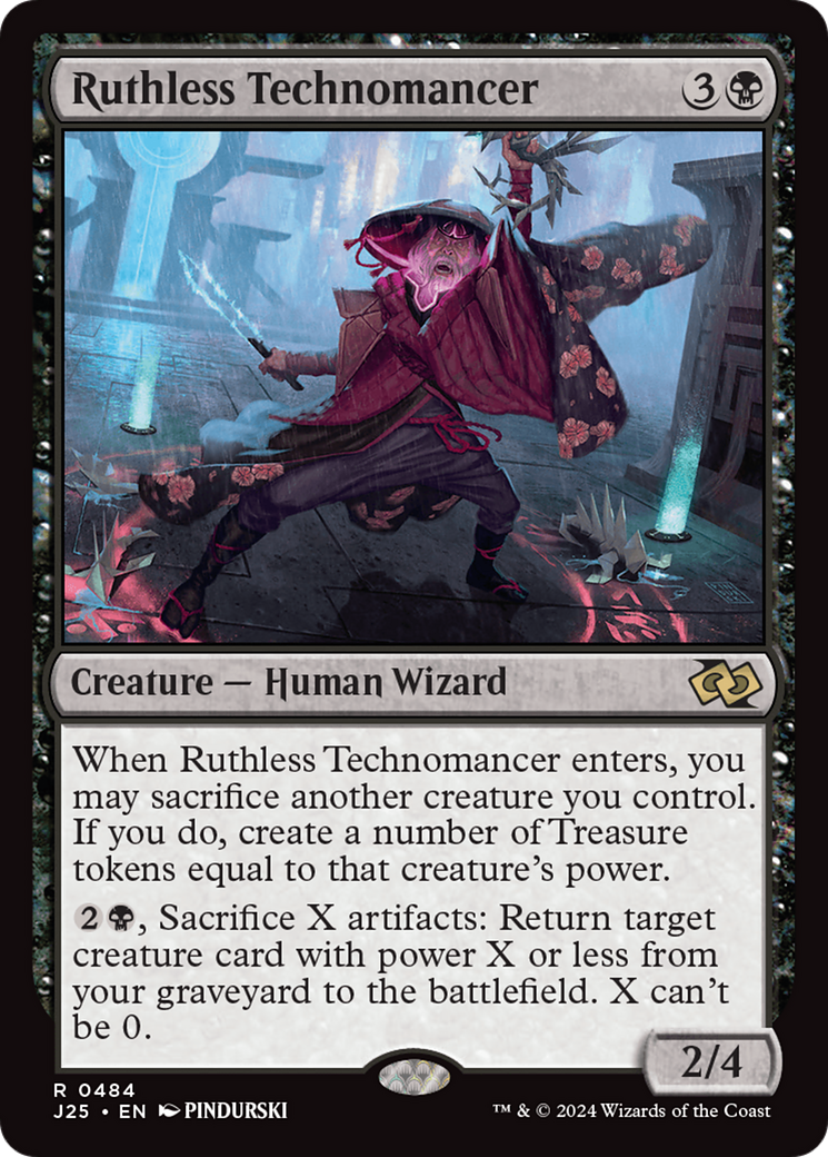 {R} Ruthless Technomancer [Foundations Jumpstart][J25 484]