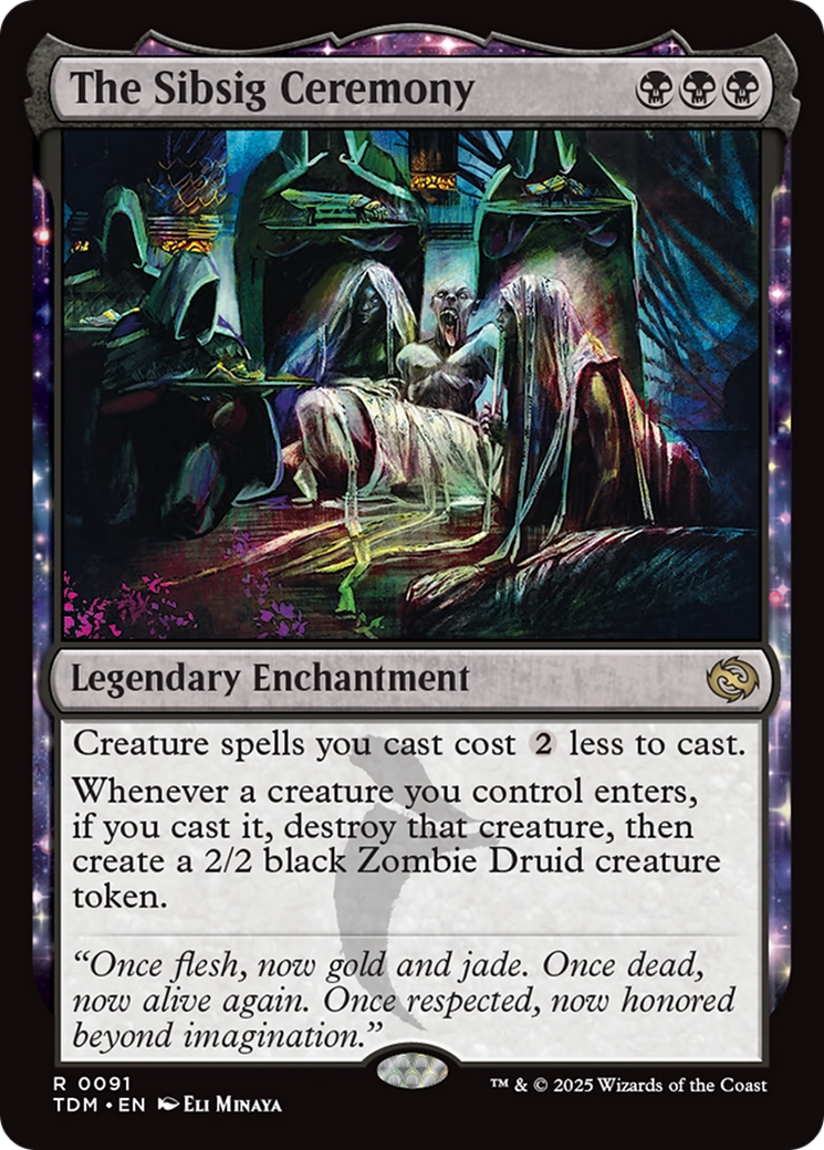 {@R} The Sibsig Ceremony [Tarkir: Dragonstorm][TDM 091]