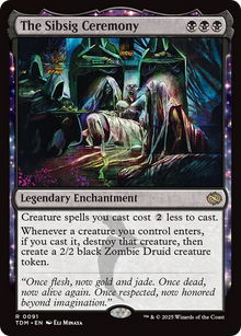 {@R} The Sibsig Ceremony [Tarkir: Dragonstorm][TDM 091]