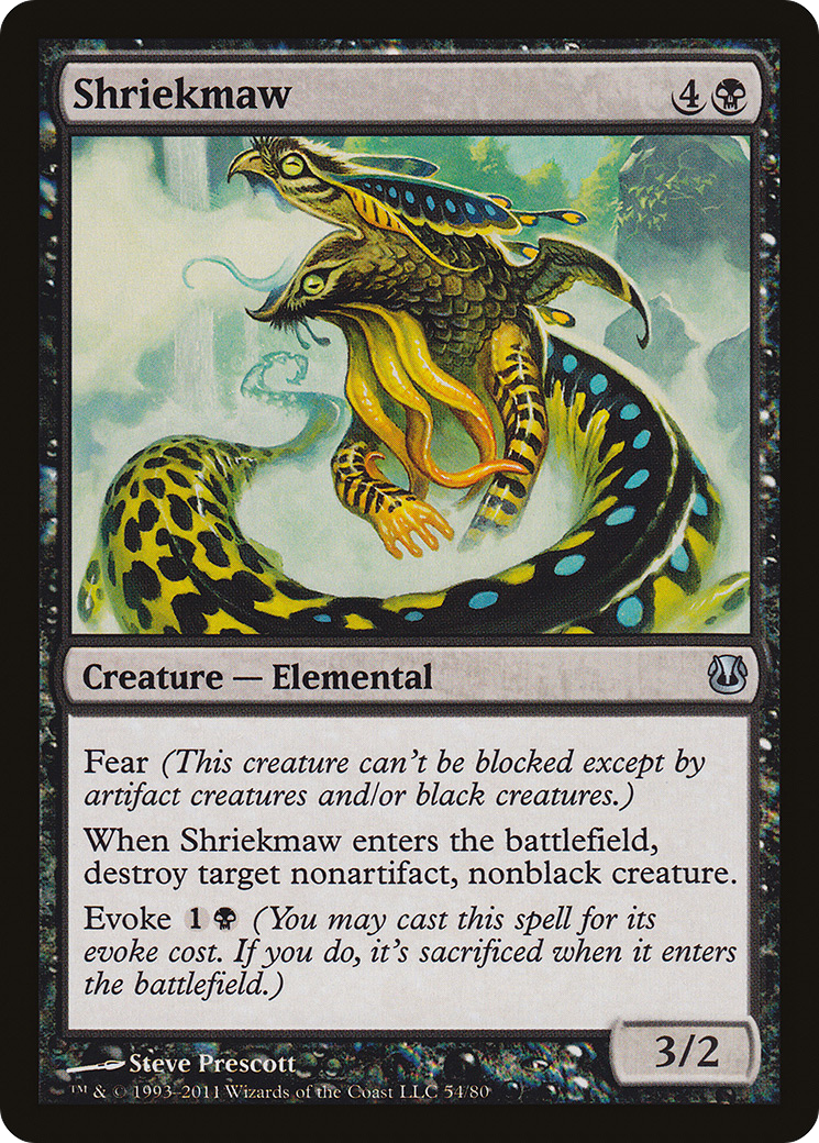 {C} Shriekmaw [Duel Decks: Ajani vs. Nicol Bolas][DDH 054]
