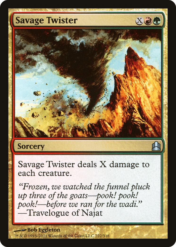 {C} Savage Twister [Commander 2011][CMD 222]