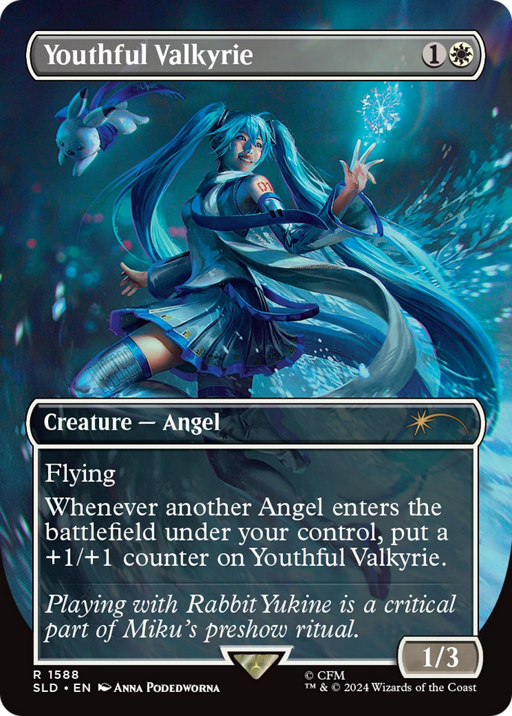 Youthful Valkyrie [SLD 1588]  (Borderless)