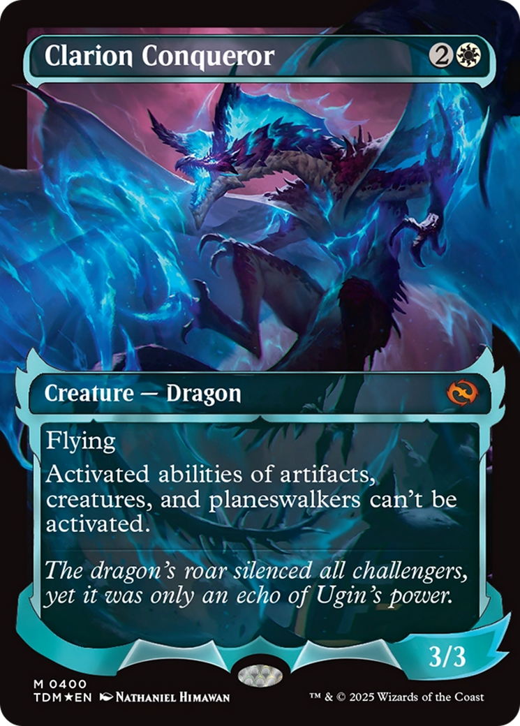 {@R} Clarion Conqueror (Showcase) [Tarkir: Dragonstorm][TDM 400]