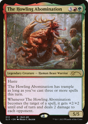 {R} The Howling Abomination [Secret Lair: Universes Within][SLX 013]