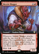 {R} Mezzio Mugger (Extended Art) [Streets of New Capenna Commander][NCC 149]