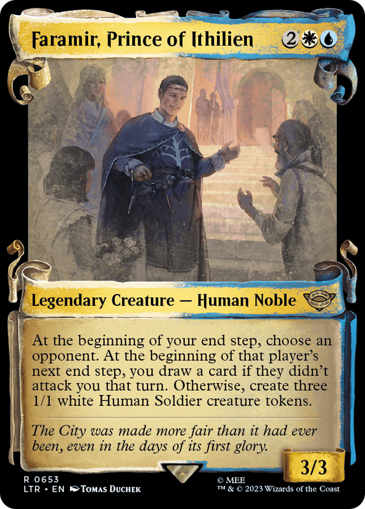 {R} Faramir, Prince of Ithilien [The Lord of the Rings: Tales of Middle-Earth Showcase Scrolls][LTR 653]