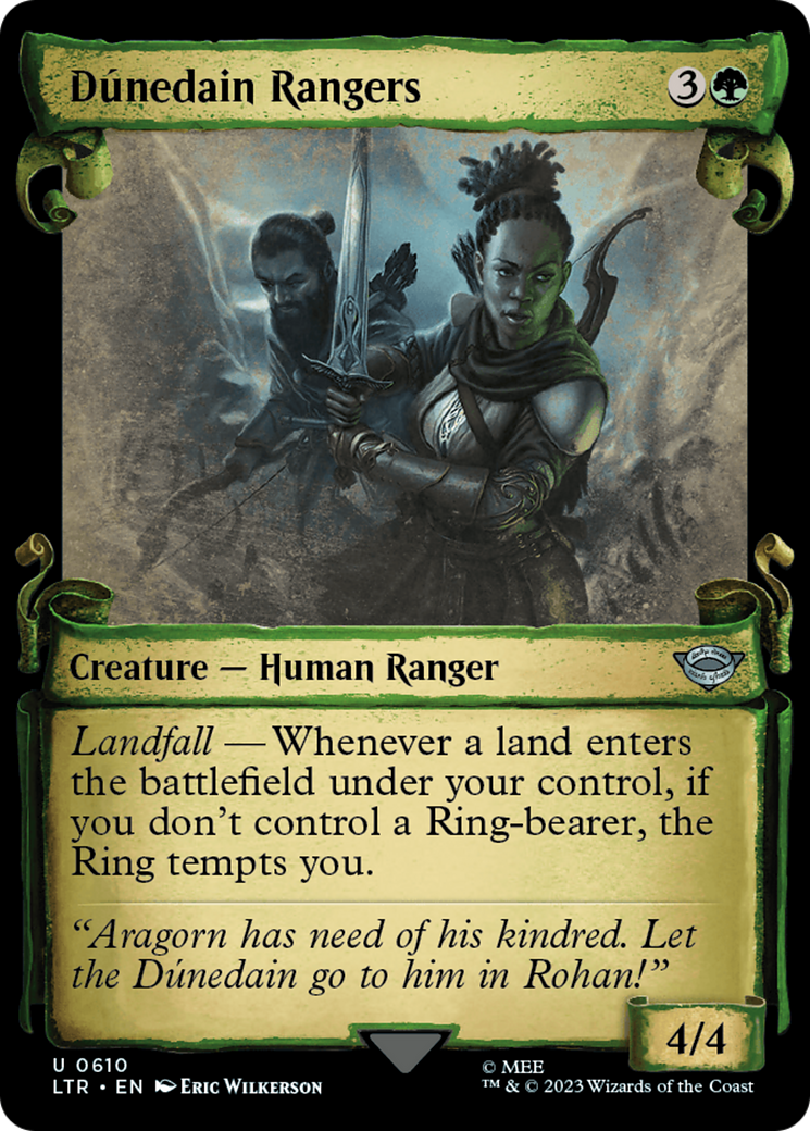 {C} Dunedain Rangers [The Lord of the Rings: Tales of Middle-Earth Showcase Scrolls][LTR 610]