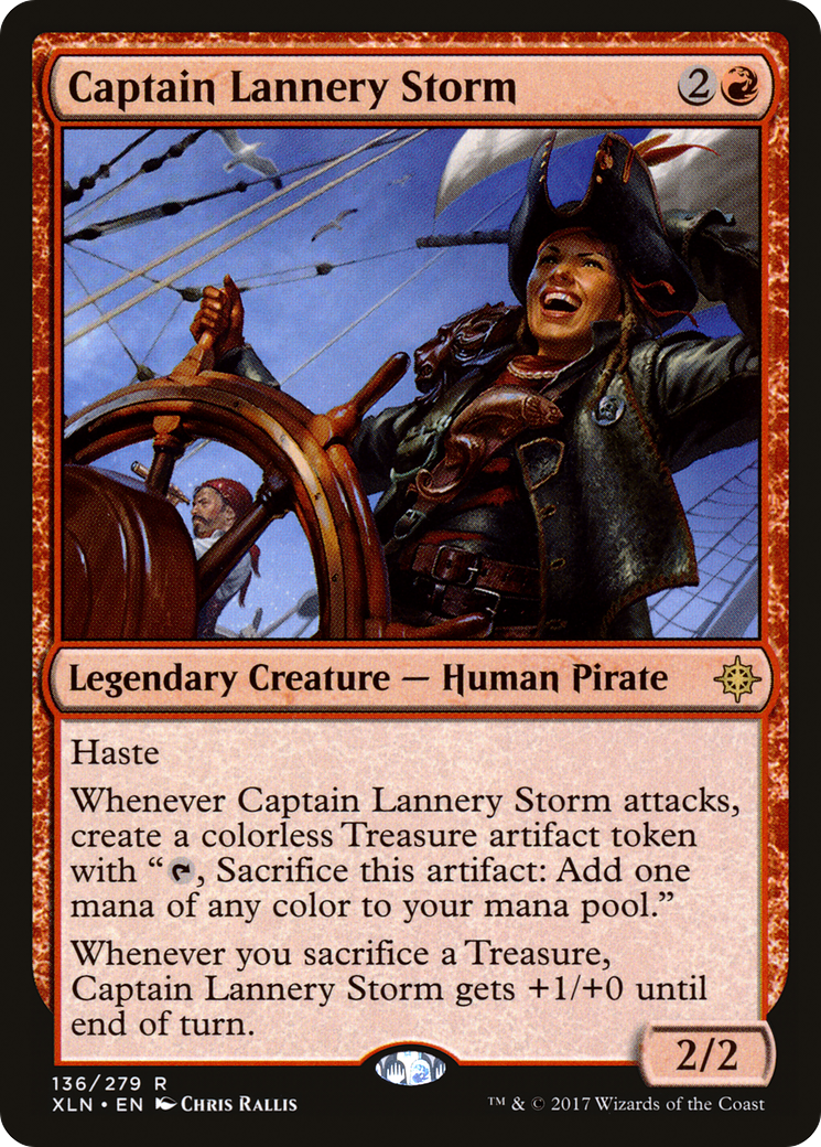 {R} Captain Lannery Storm [Ixalan][XLN 136] - Misty Mountain Games