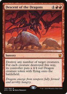 {R} Descent of the Dragons [Dragons of Tarkir][DTK 133] - Misty Mountain Games
