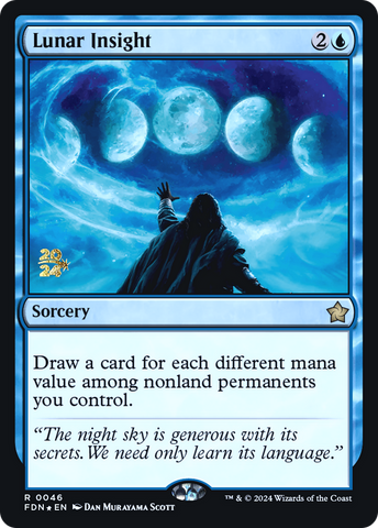 {@R} Lunar Insight [Foundations Prerelease Promos][PR FDN 046]