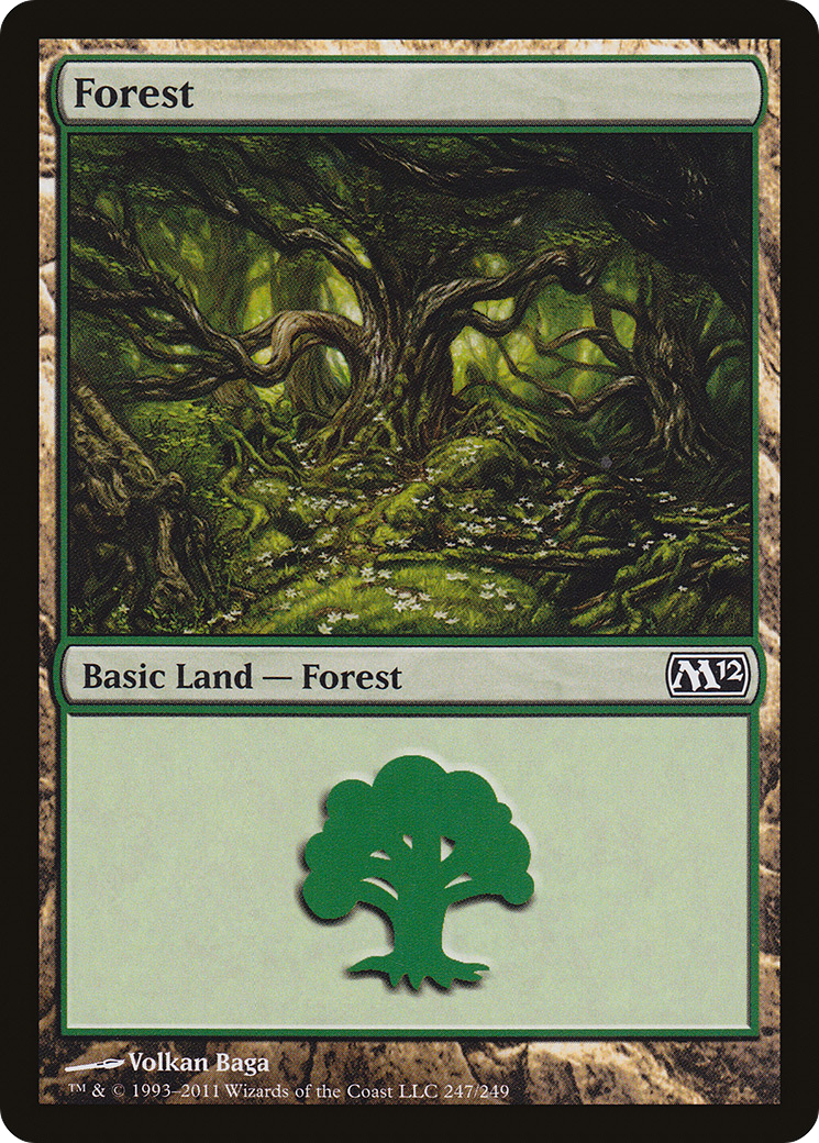 {B}[M12 247] Forest (247) [Magic 2012]