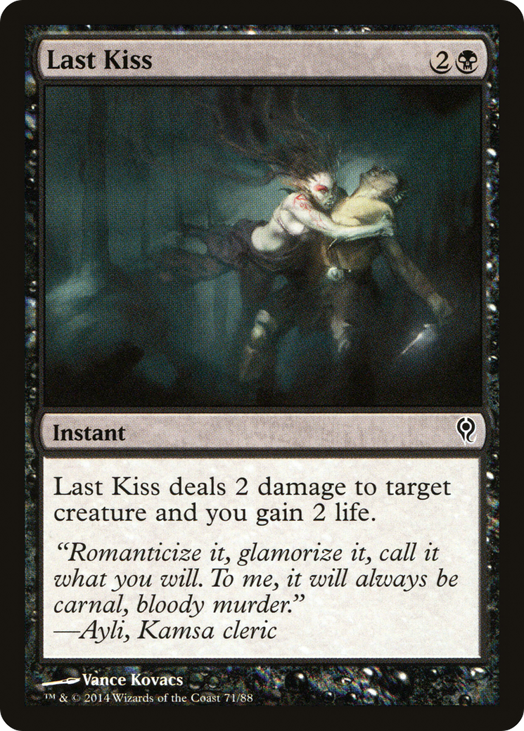 {C} Last Kiss [Duel Decks: Jace vs. Vraska][DDM 071]