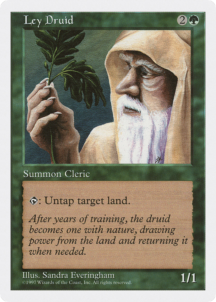 {C} Ley Druid [Fifth Edition][5ED 308]