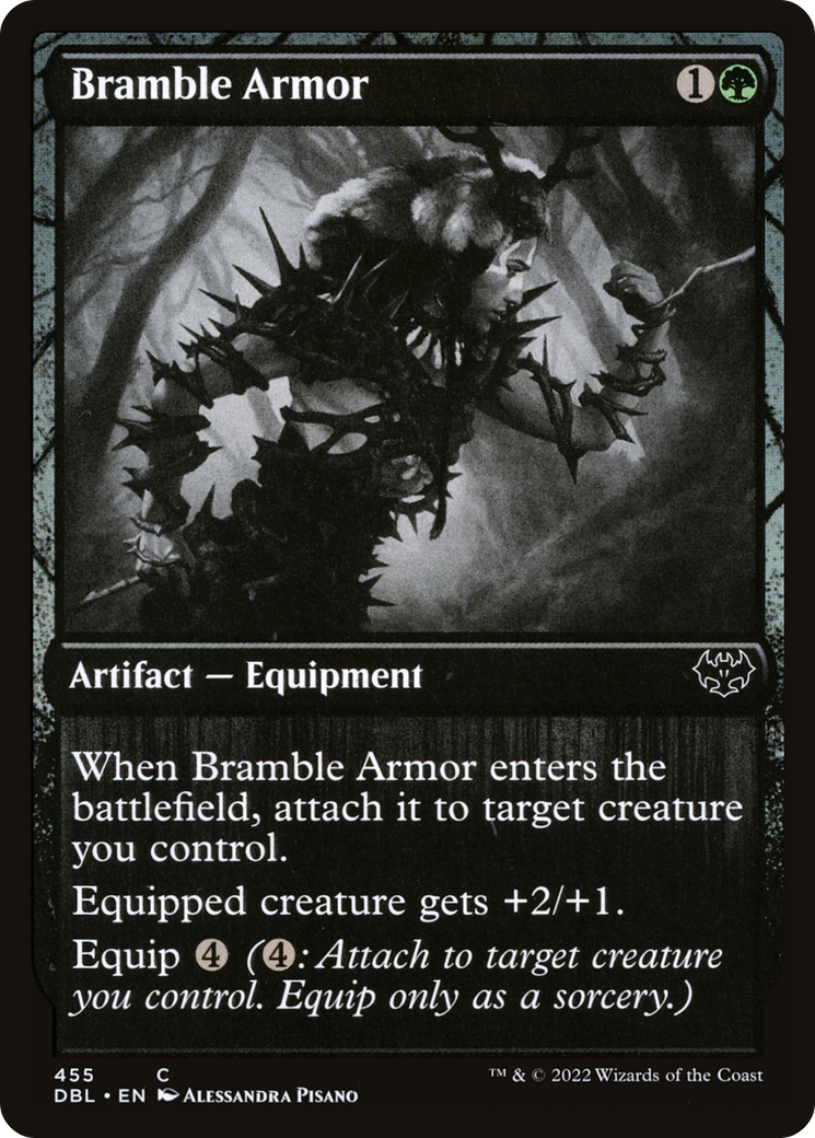 {C} Bramble Armor (455) [Innistrad: Double Feature][DBL 455]