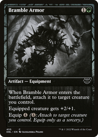 {C} Bramble Armor (455) [Innistrad: Double Feature][DBL 455]