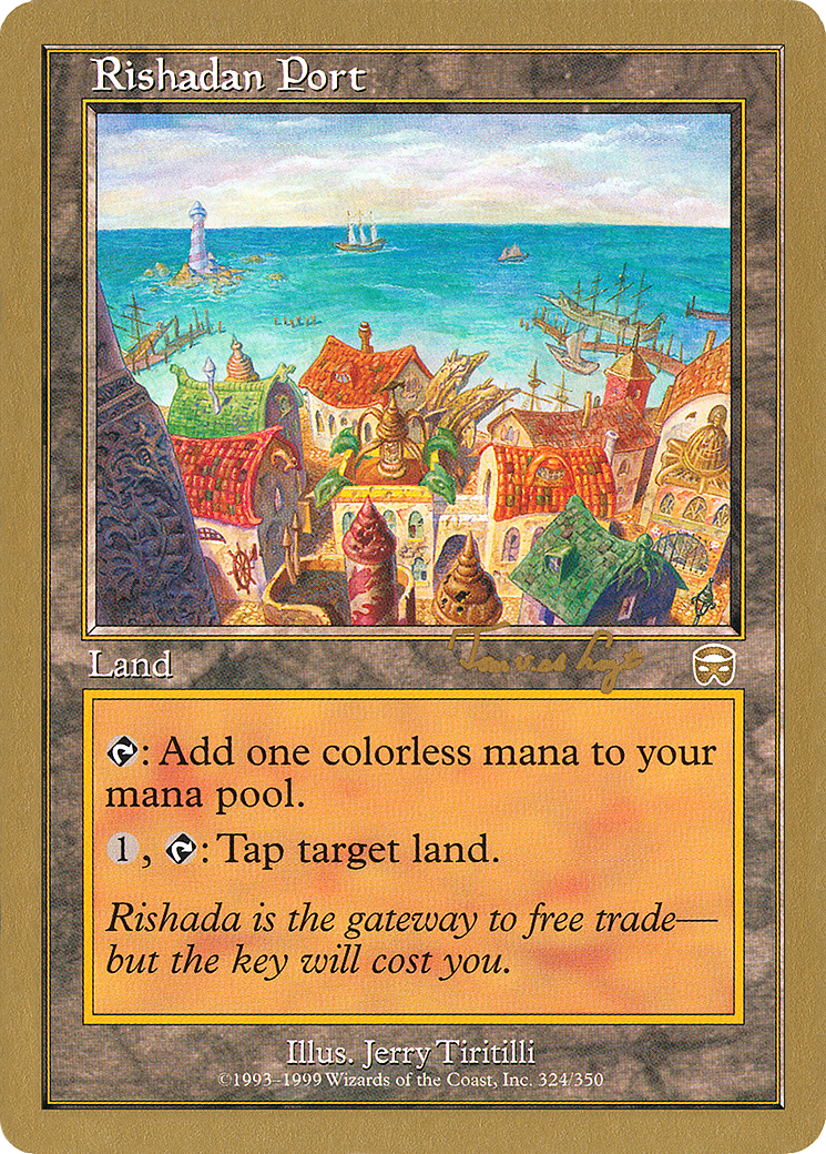 {R} Rishadan Port (Tom van de Logt) [World Championship Decks 2001][GB WC01 TVDL324]