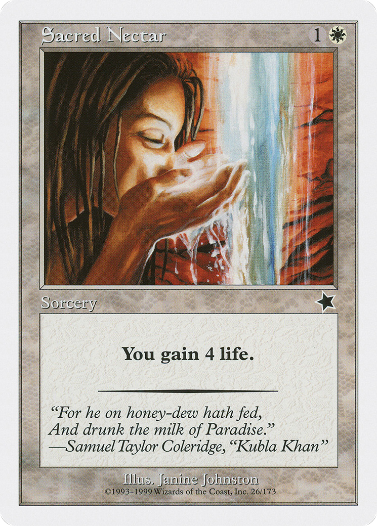 {C} Sacred Nectar [Starter 1999][S99 026] - Misty Mountain Games