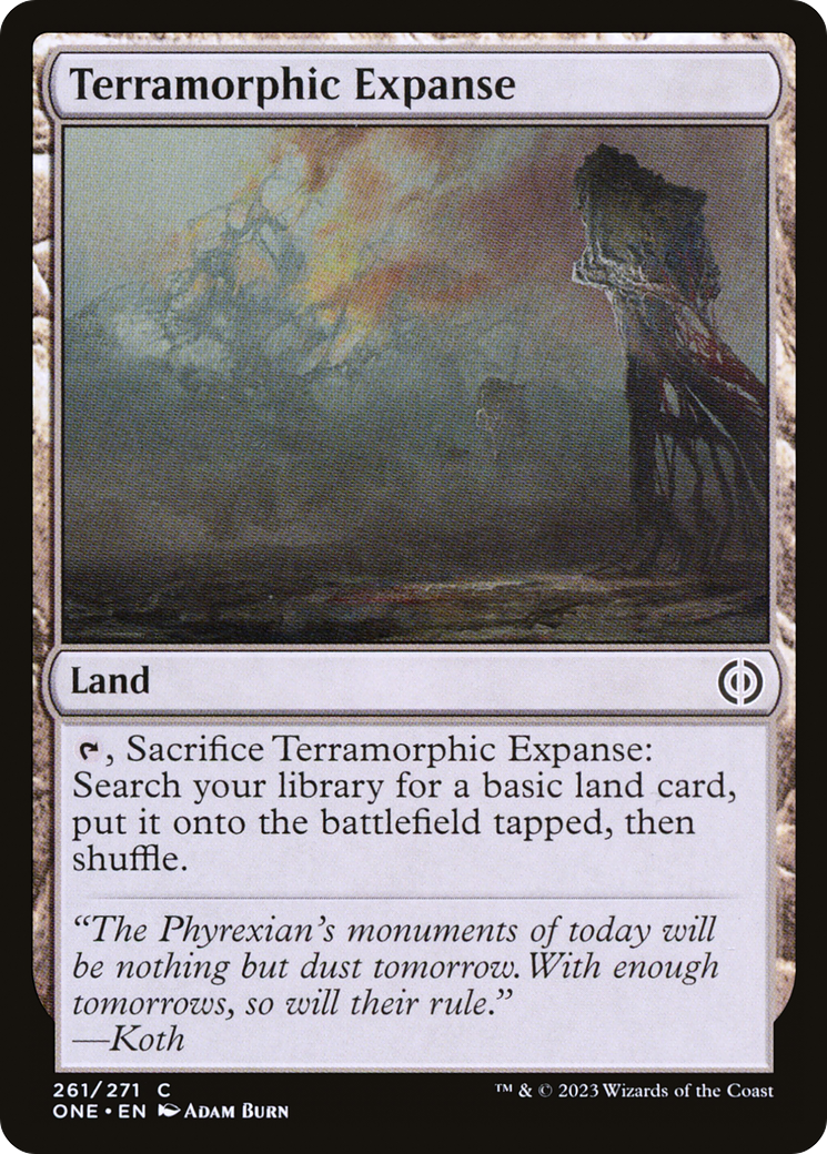 {C} Terramorphic Expanse [Phyrexia: All Will Be One][ONE 261]