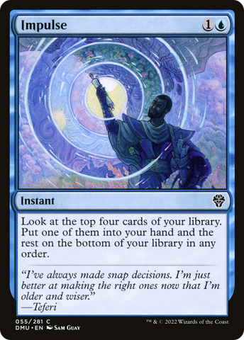 {C} Impulse [Dominaria United][DMU 055]
