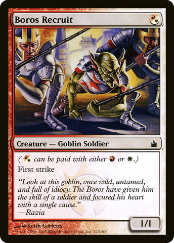 {C} Boros Recruit [Ravnica: City of Guilds][RAV 243]
