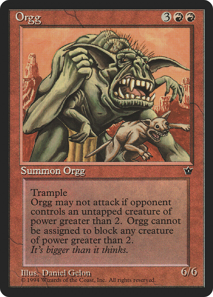 {R} Orgg [Fallen Empires][FEM 063]