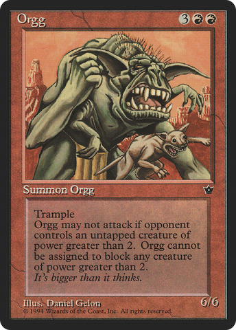 {R} Orgg [Fallen Empires][FEM 063]