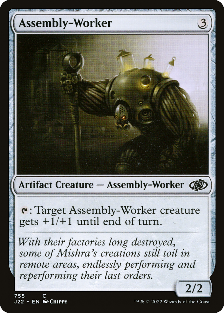 {C} Assembly-Worker [Jumpstart 2022][J22 755]