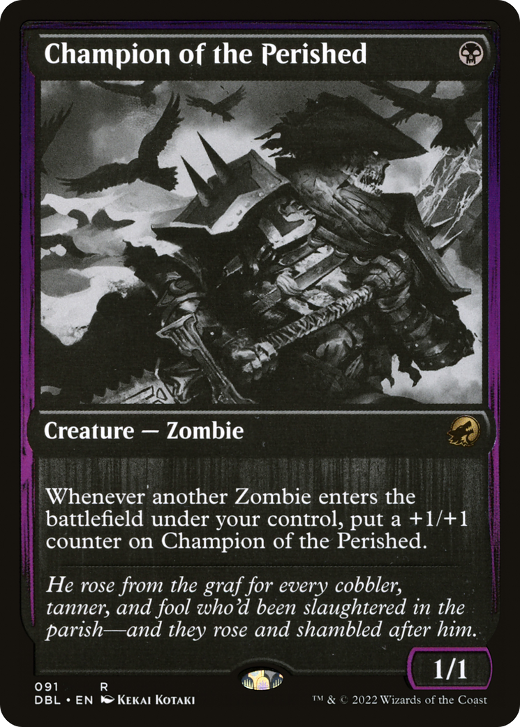 {R} Champion of the Perished [Innistrad: Double Feature][DBL 091]