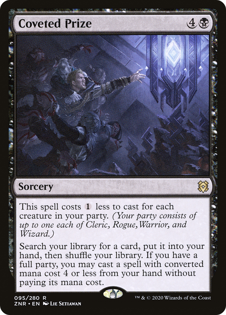 {R} Coveted Prize [Zendikar Rising][ZNR 095]