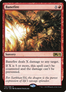 {R} Banefire [Core Set 2019][M19 130]