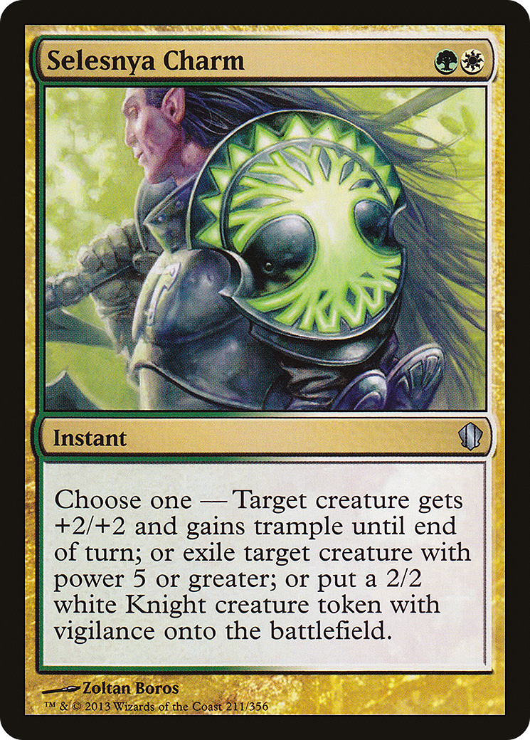 {C} Selesnya Charm [Commander 2013][C13 211]