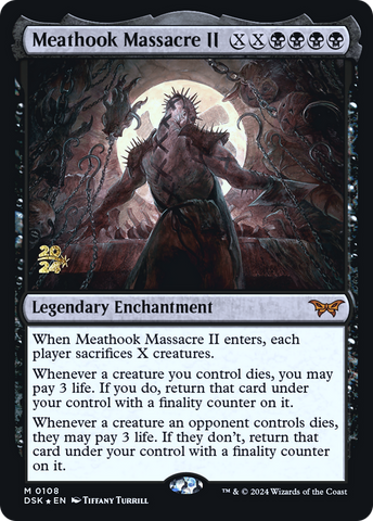 {@R} Meathook Massacre II (0108) [Duskmourn: House of Horror Prerelease Promos][PR DSK 108]