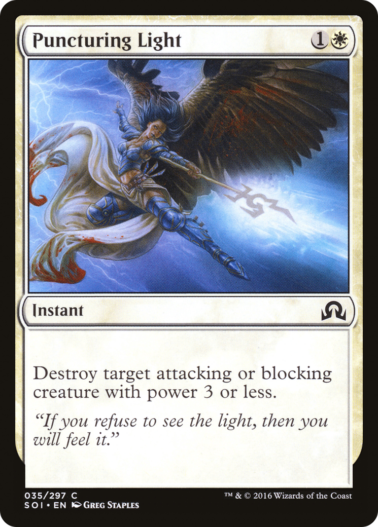 {C} Puncturing Light [Shadows over Innistrad][SOI 035] - Misty Mountain Games