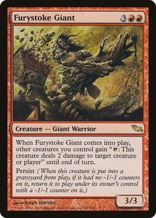 {R} Furystoke Giant [Shadowmoor][SHM 093] - Misty Mountain Games
