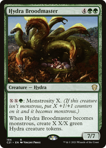 {R} Hydra Broodmaster [Commander 2021][C21 194]