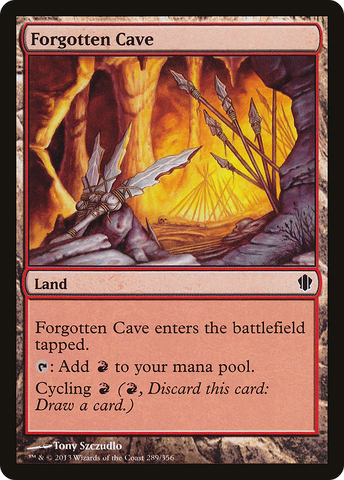 {C} Forgotten Cave [Commander 2013][C13 289]