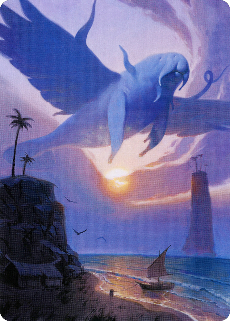 {A} Aeromoeba Art Card [Modern Horizons 2 Art Series][AMH2 011]