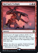 {R} Red Sun's Twilight [Phyrexia: All Will Be One Prerelease Promos][PR ONE 145]