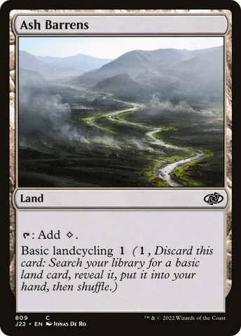 {C} Ash Barrens [Jumpstart 2022][J22 809]