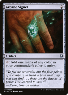 {C} Arcane Signet [Commander Legends: Battle for Baldur's Gate][CLB 298]