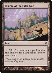 {C} Temple of the False God [Commander 2013][C13 327]