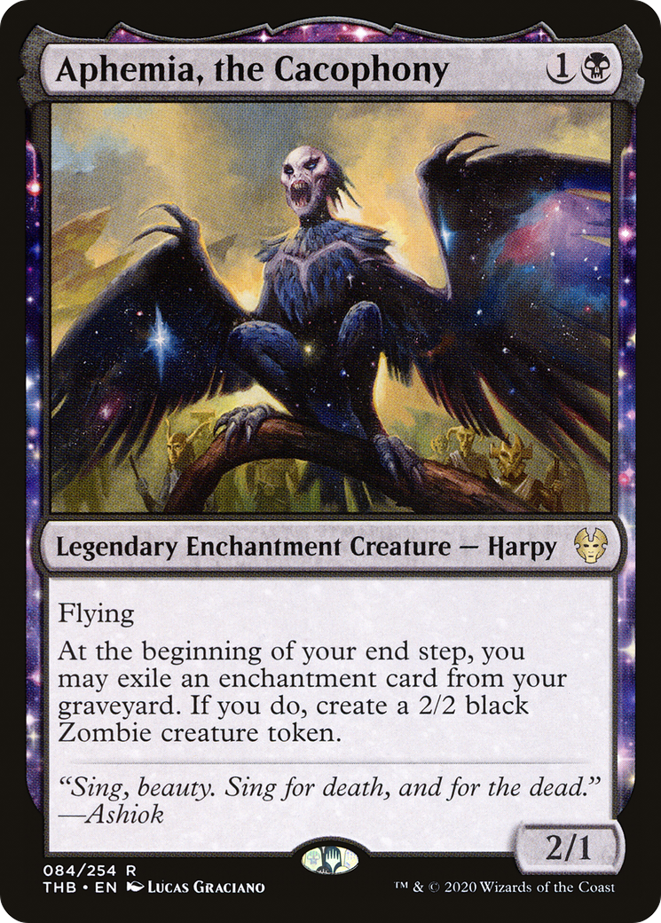{R} Aphemia, the Cacophony [Theros Beyond Death][THB 084]