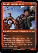 {R} Captain Lannery Storm (Foil Etched) [Multiverse Legends][MUL 085]