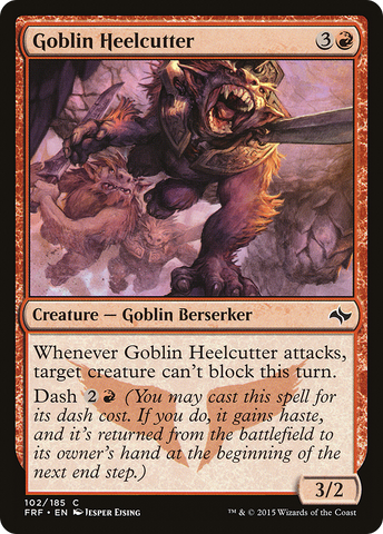 {C} Goblin Heelcutter [Fate Reforged][FRF 102]