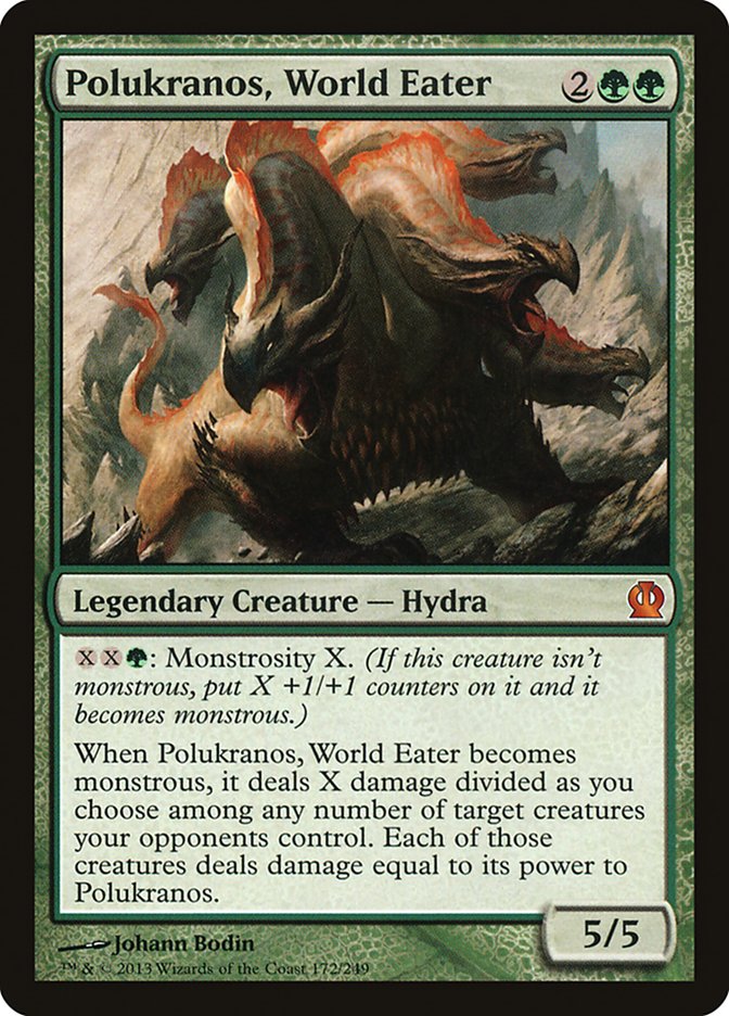 {R} Polukranos, World Eater [Theros][THS 172]